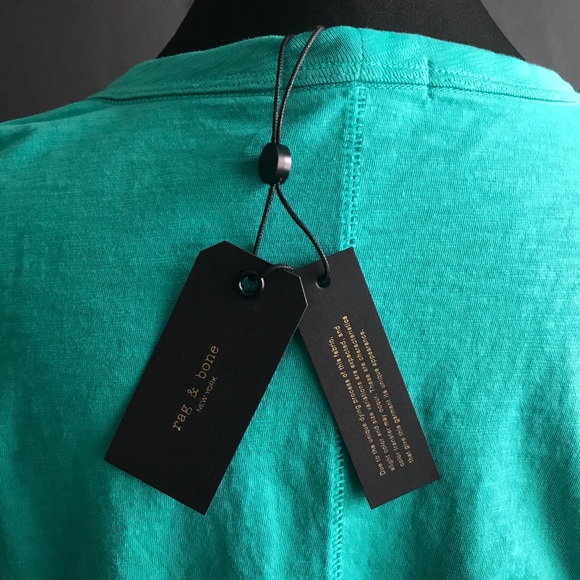 NWOT rag & bone New York slub vee t-shirt - Picture 7 of 11